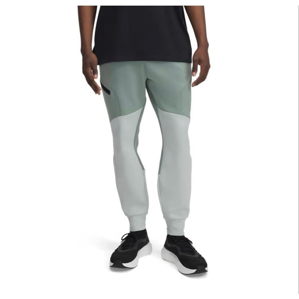 Under Armour Unstoppable Tapered Fleece Joggers Hydro Green/Silica Green XL